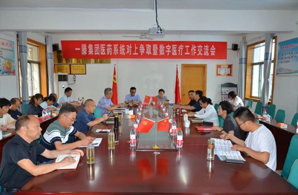 山東一滕集團醫藥系統召開對上爭取暨數字醫療工作交流會