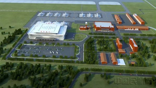 【重磅喜訊】一滕建設集團齊齊哈爾機場項目***吊儀式圓滿成功