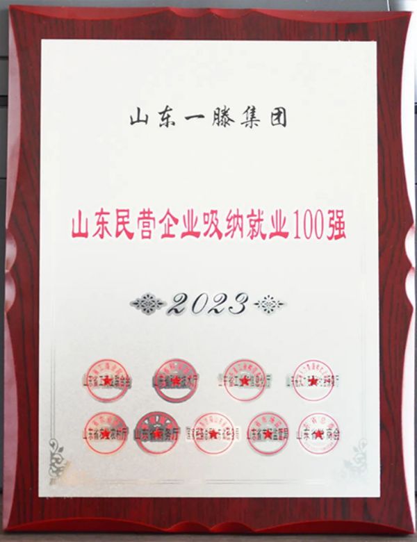祝賀 | 山東一滕集團和一滕新材料公司分別榮獲山東民營企業“吸納就業100強”“創新潛力100強”