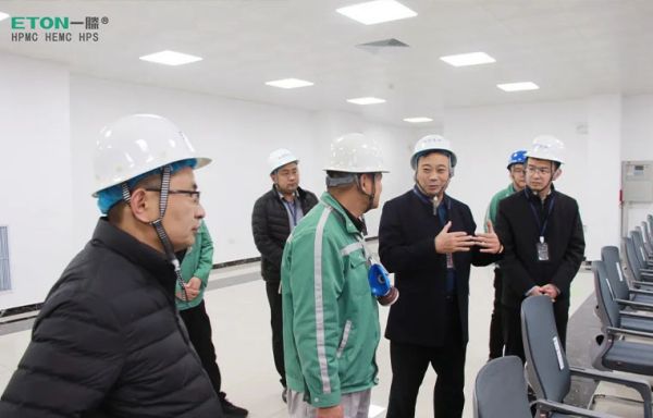 市委常委、政法委書記張德奇到一滕新材料督導調研安全生產及企業運營發展情況