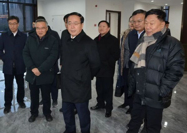 棗莊市委常委、滕州市委書記王廣部到一滕集團參觀考察