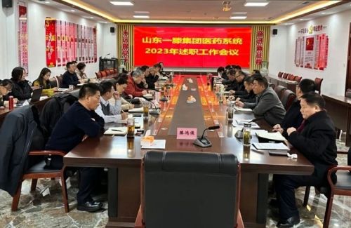 山東一滕集團召開2023年度醫藥系統述職工作會