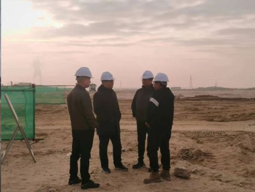 滕鴻儒董事長到一滕建設集團西北分公司調研指導工作