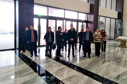 寧陽縣司法局領導一行到集團參觀法治文化建設
