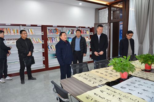 寧陽縣司法局領導一行到集團參觀法治文化建設