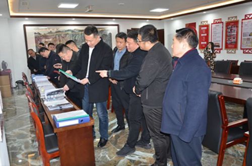 寧陽縣司法局領導一行到集團參觀法治文化建設