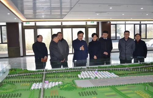 泰安市副市長唐傳營調研泰安儀陽機場重點項目建設