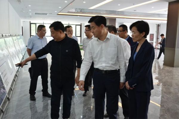 省住房城鄉建設廳黨組書記任海濤到一滕集團調研指導工作