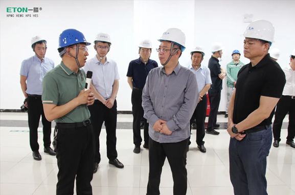 泰安市工業推進辦到一滕新材料調研指導工作