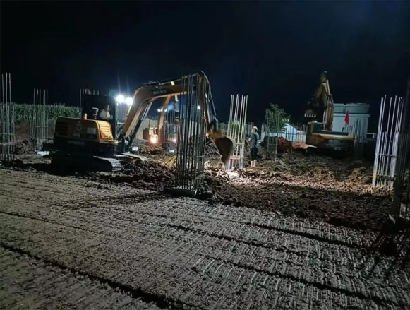 節日堅守丨一滕建設集團項目建設全力推進