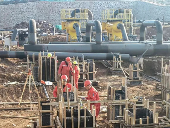 節日堅守丨一滕建設集團項目建設全力推進
