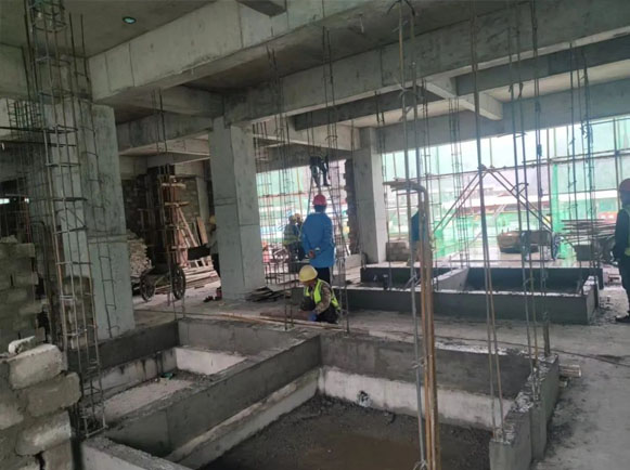 節日堅守丨一滕建設集團項目建設全力推進
