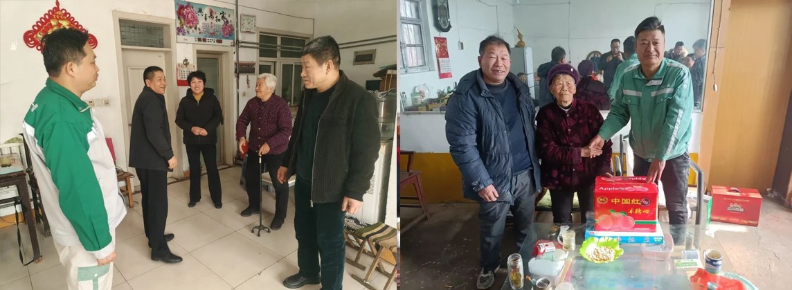 山東一滕新材料公司“暖心行動—送溫暖”