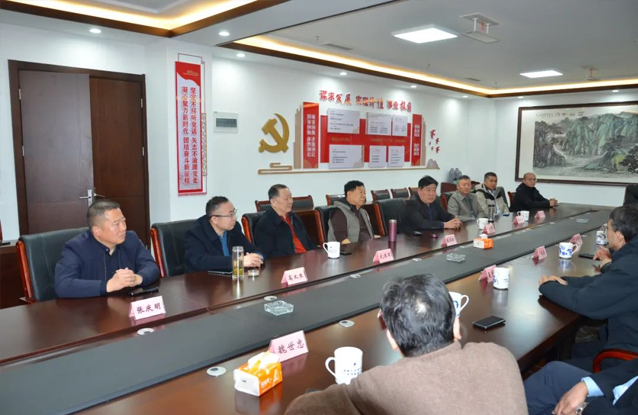 【關注】***安全生產協會副會長、礦山充填安全開采***礦山安監局重點實驗室主任卜昌森到一滕集團調研