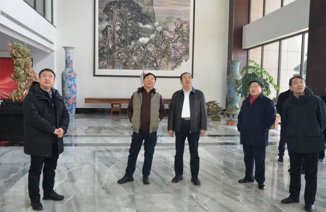 【關注】***安全生產協會副會長、礦山充填安全開采***礦山安監局重點實驗室主任卜昌森到一滕集團調研
