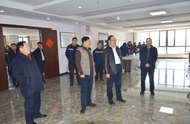 【關注】***安全生產協會副會長、礦山充填安全開采***礦山安監局重點實驗室主任卜昌森到一滕集團調研