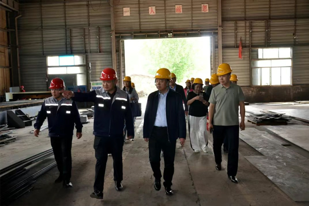 哈密市工商聯考察團到一滕集團參觀考察